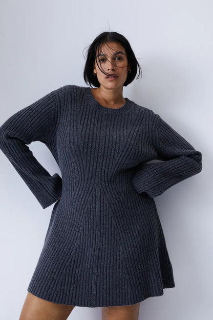 Onfleek™ Rib-knit Dress
