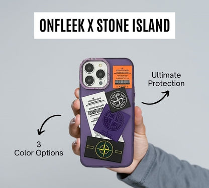 Onfleek™ x Stone Island Iphone-fodral